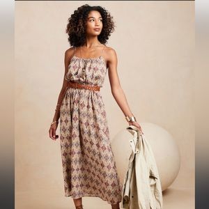 Banana Republic Factory Multicolor Printed Maxi Dress